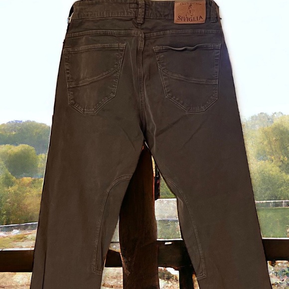 Siviglia Made in Italy Jeans/khaki color Unisex Size 31 - Picture 3 of 14